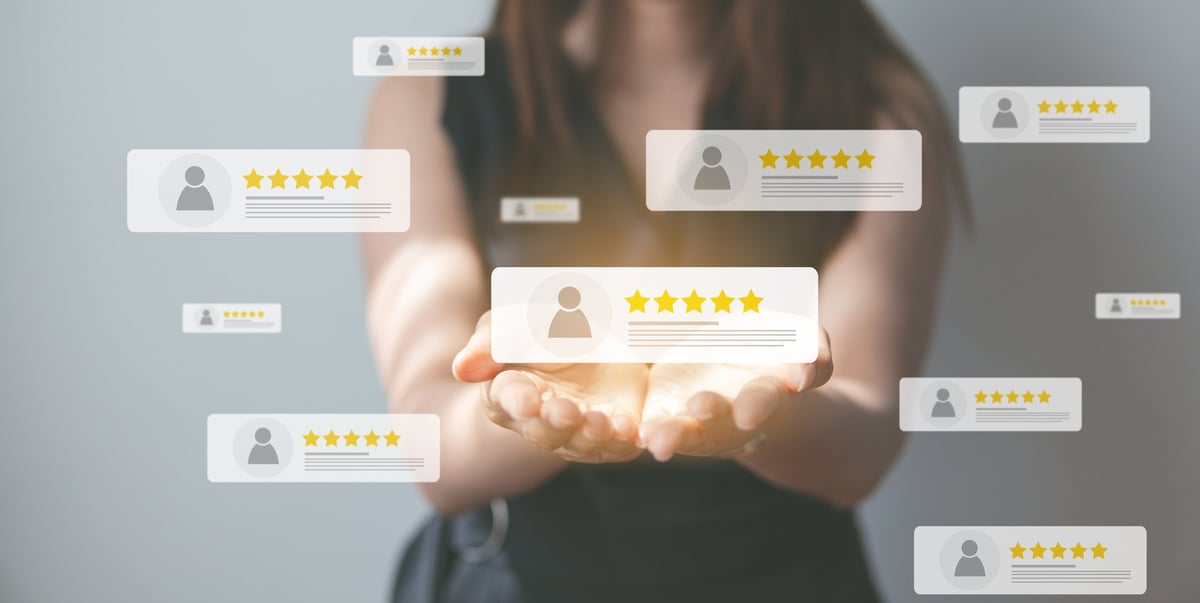 Customer review feedback